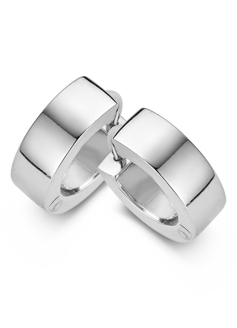 Casa Jewelry Dames Wals Small oorstekers van zilver in de kleur Zilver