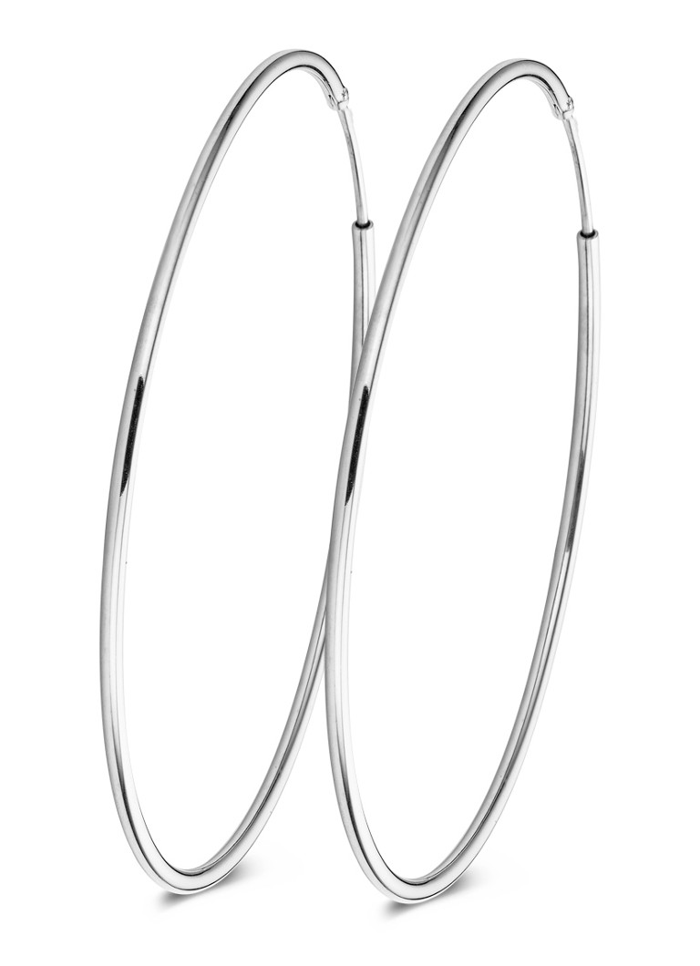 Casa Jewelry Dames DMC XXL oorringen van zilver in de kleur Zilver