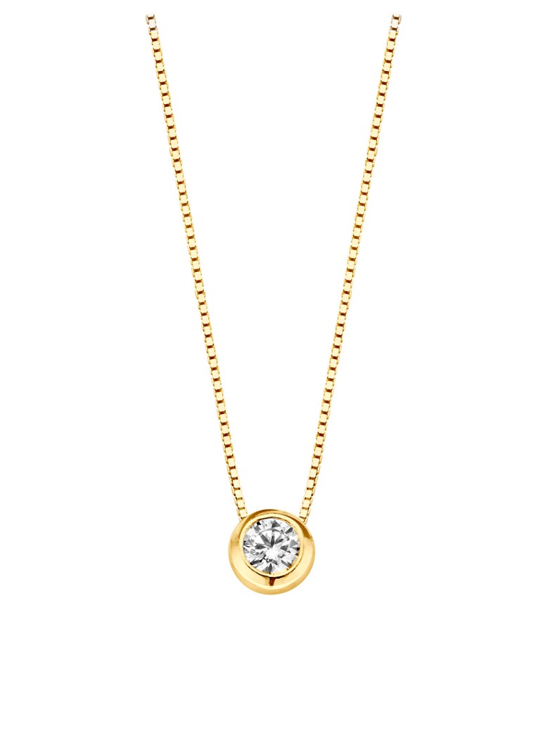 Casa Jewelry Dames La Mer Small ketting verguld in de kleur Goud