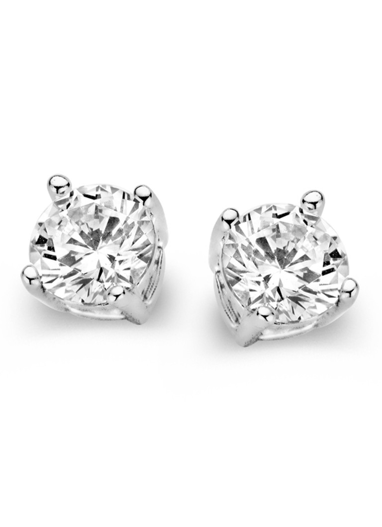 Casa Jewelry Dames Marry M oorknopjes van zilver in de kleur Zilver
