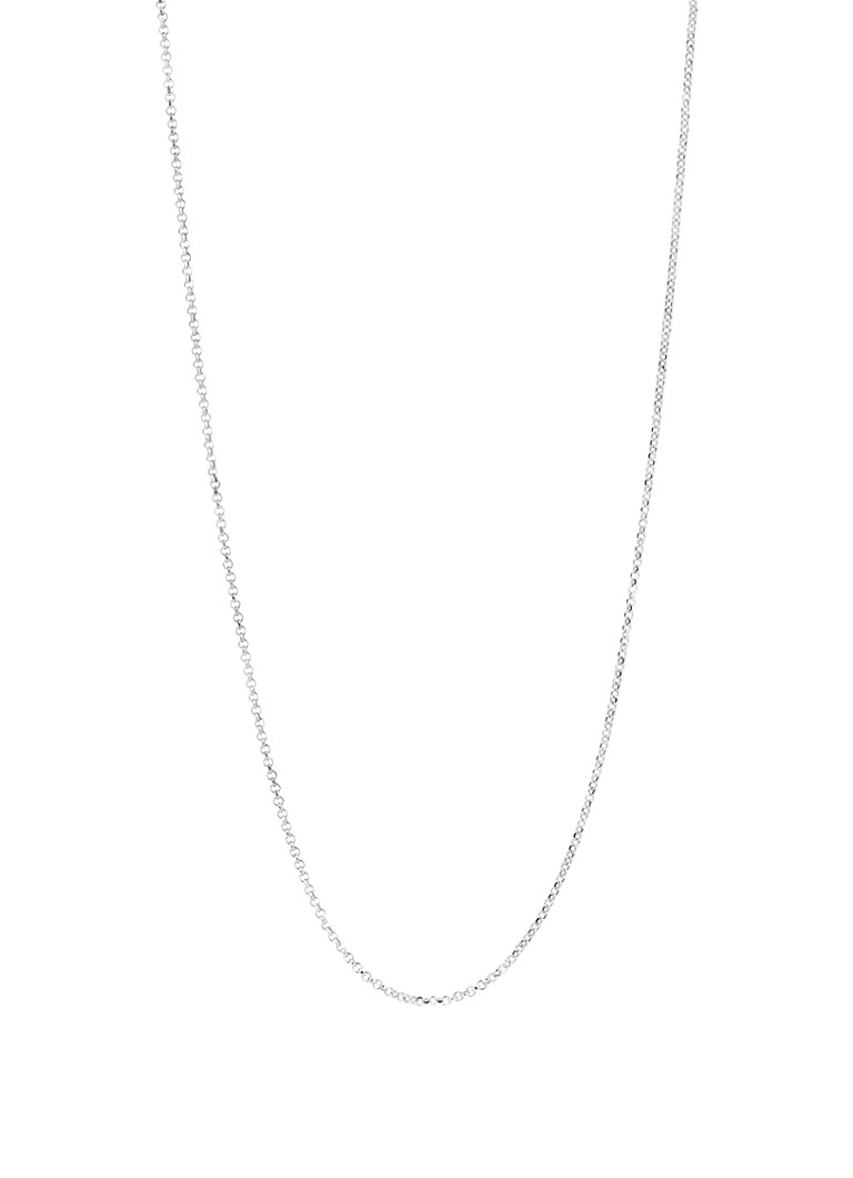 Casa Jewelry Dames Kitty ketting van zilver in de kleur Zilver