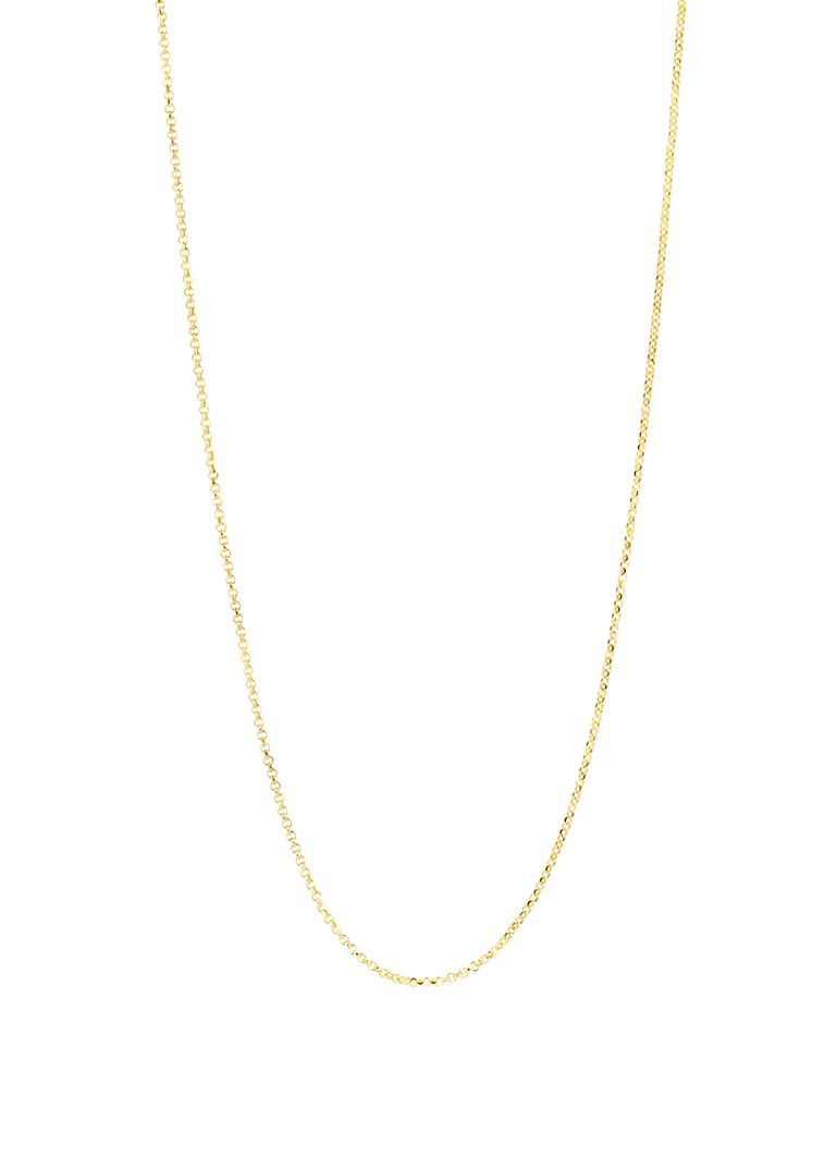 Casa Jewelry Dames Kitty ketting verguld in de kleur Goud