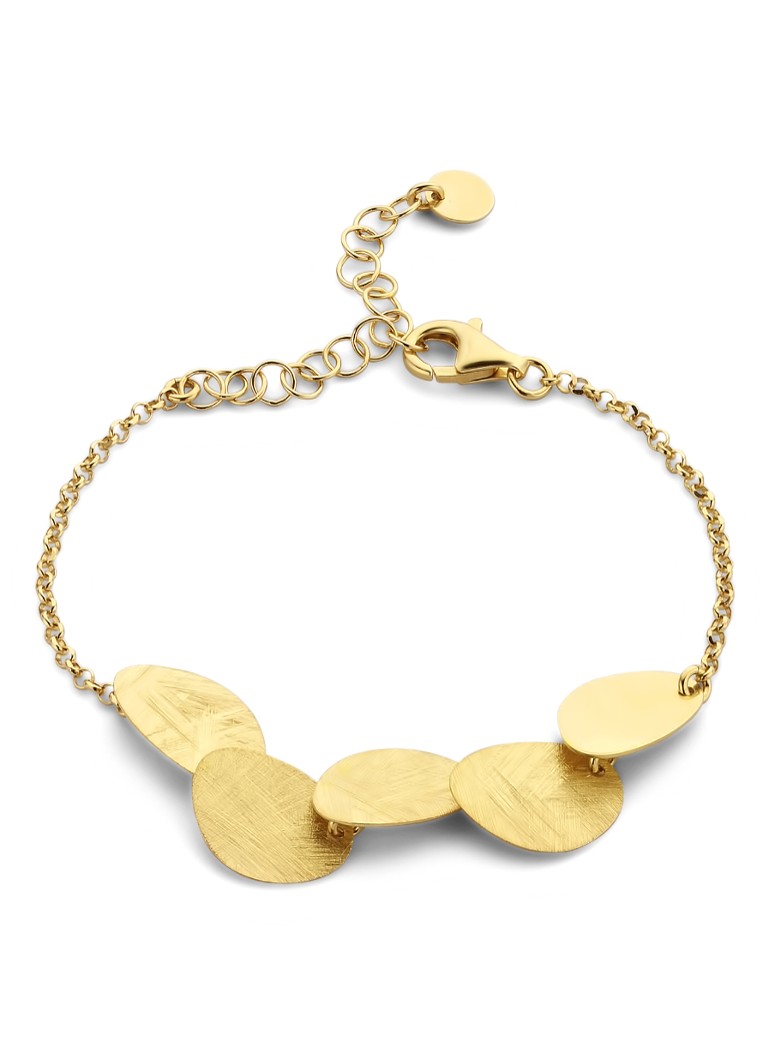 Casa Jewelry Dames Sugarbowl armband verguld in de kleur Goud