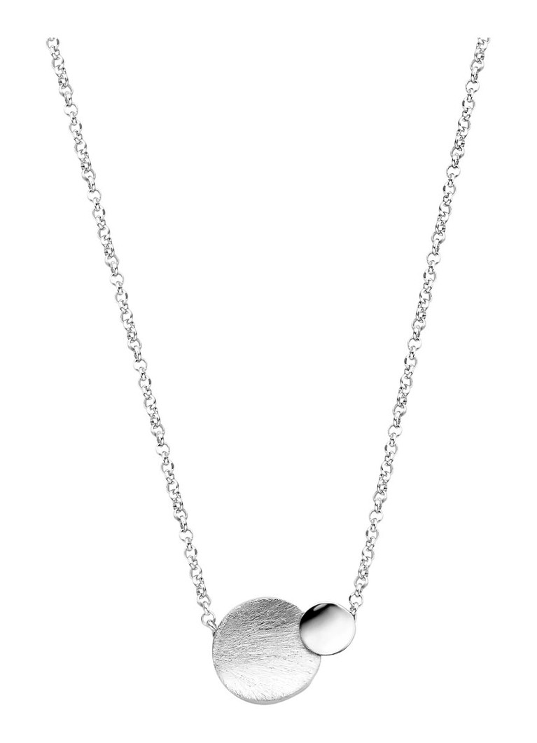 Casa Jewelry Dames Rondje ketting van zilver in de kleur Zilver