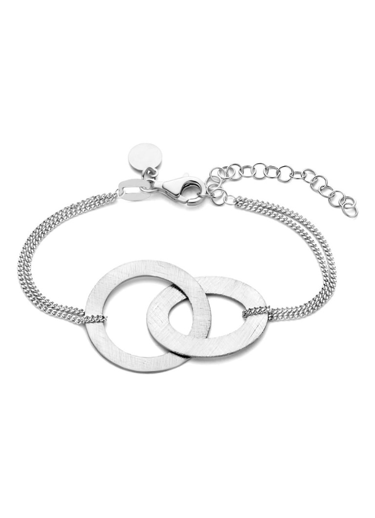 Casa Jewelry Dames Lola S schakelarmband van zilver in de kleur Zilver