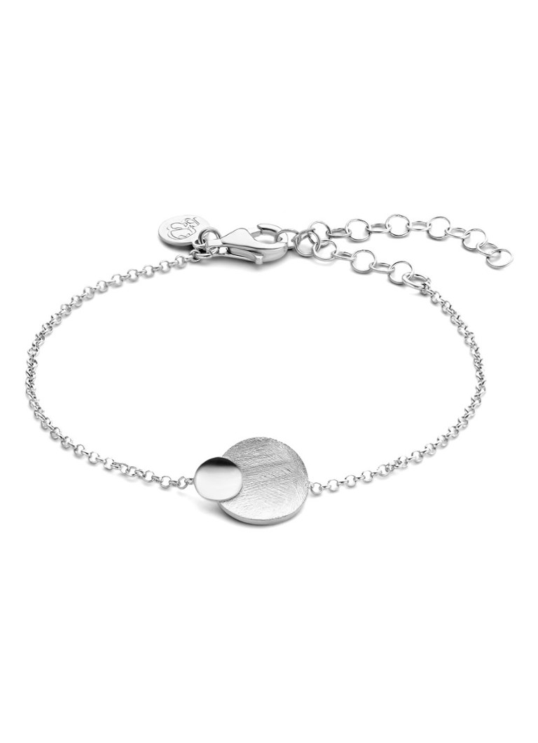 Casa Jewelry Dames Rondje Hol armband van zilver in de kleur Zilver
