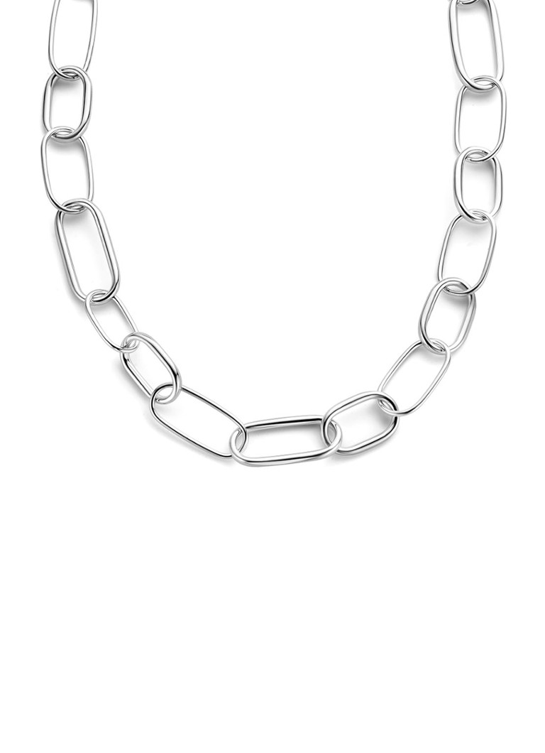 Casa Jewelry Dames Oval Office ketting van zilver in de kleur Zilver