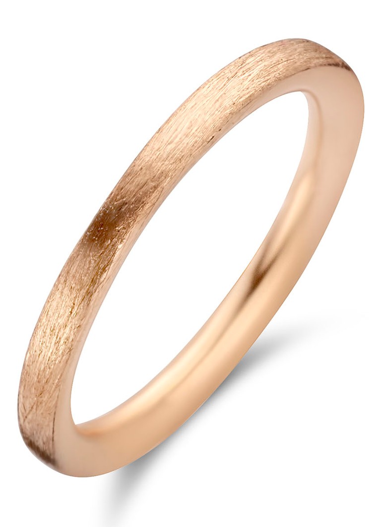 Casa Jewelry Dames Vows ring verguld in de kleur Roségoud