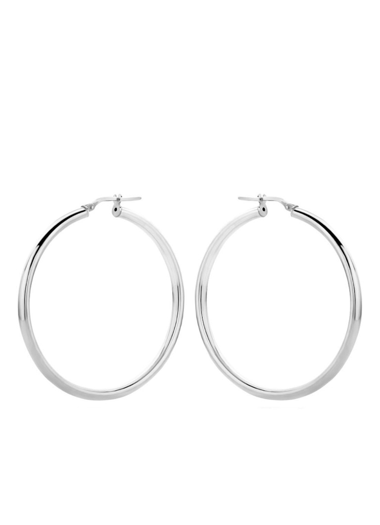 Casa Jewelry Dames Rondinella M oorringen van zilver in de kleur Zilver