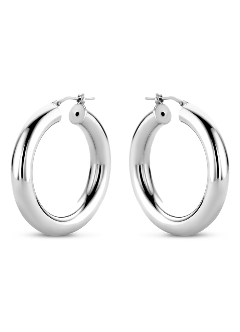 Casa Jewelry Dames Frida M oorringen van zilver in de kleur Zilver
