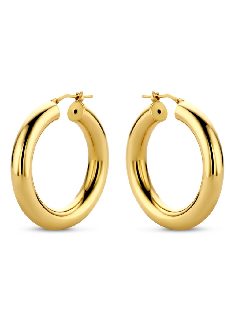 Casa Jewelry Dames Frida M oorringen verguld in de kleur Goud