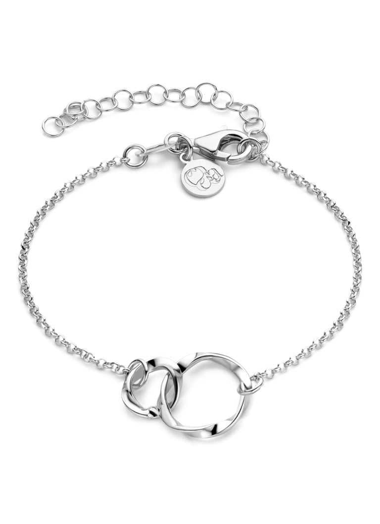 Casa Jewelry Dames Arezzo armband van zilver in de kleur Zilver