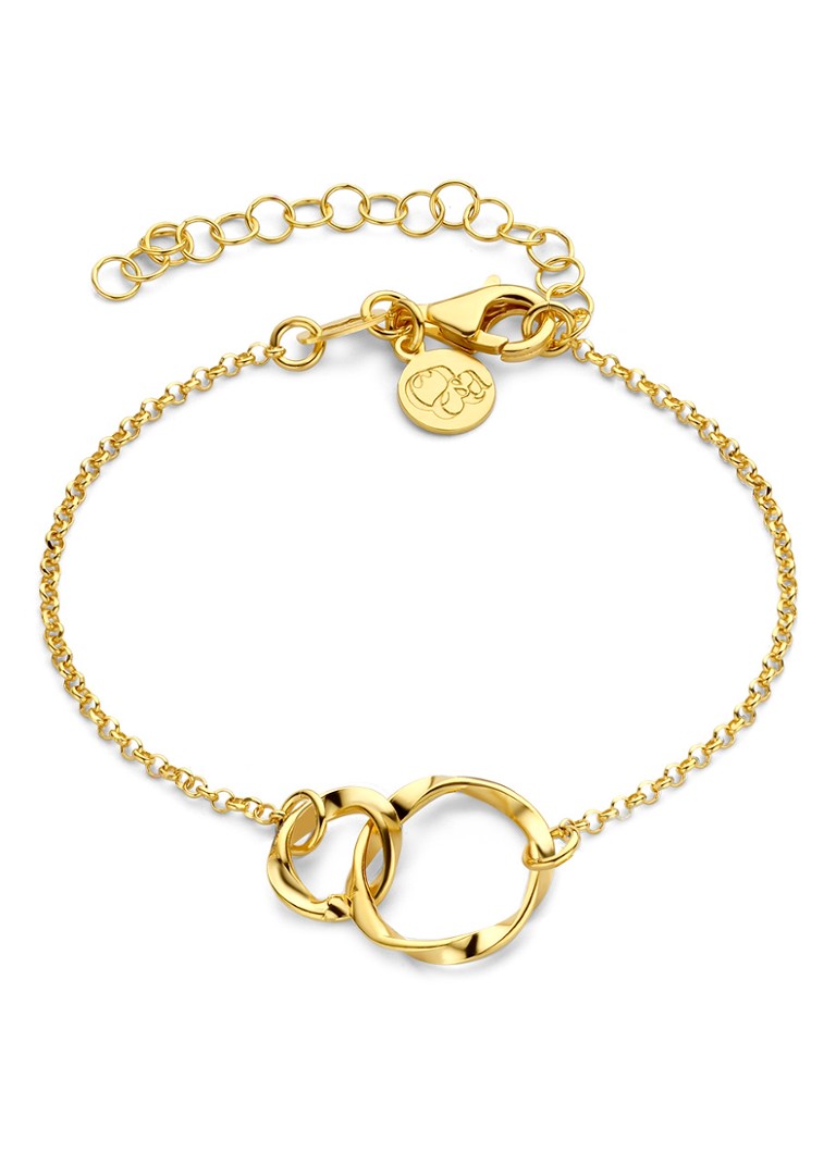 Casa Jewelry Dames Arezzo armband verguld in de kleur Goud