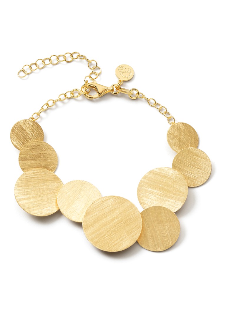 Casa Jewelry Dames Luna armband verguld in de kleur Goud
