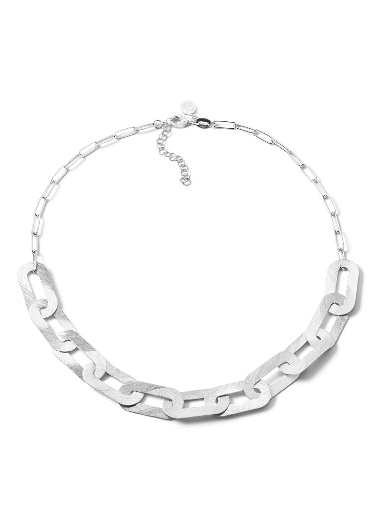 Casa Jewelry Dames Lois ketting van zilver in de kleur Zilver