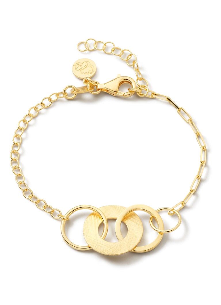 Casa Jewelry Dames Padova armband verguld in de kleur Goud
