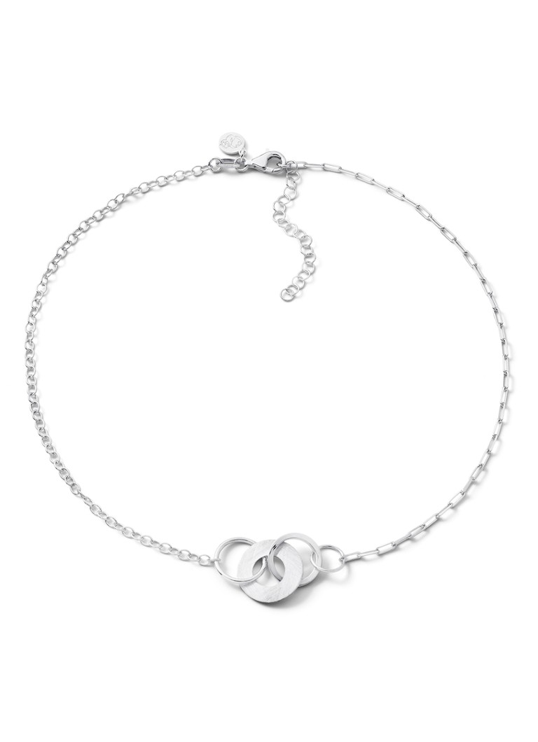 Casa Jewelry Dames Padova ketting van zilver in de kleur Zilver