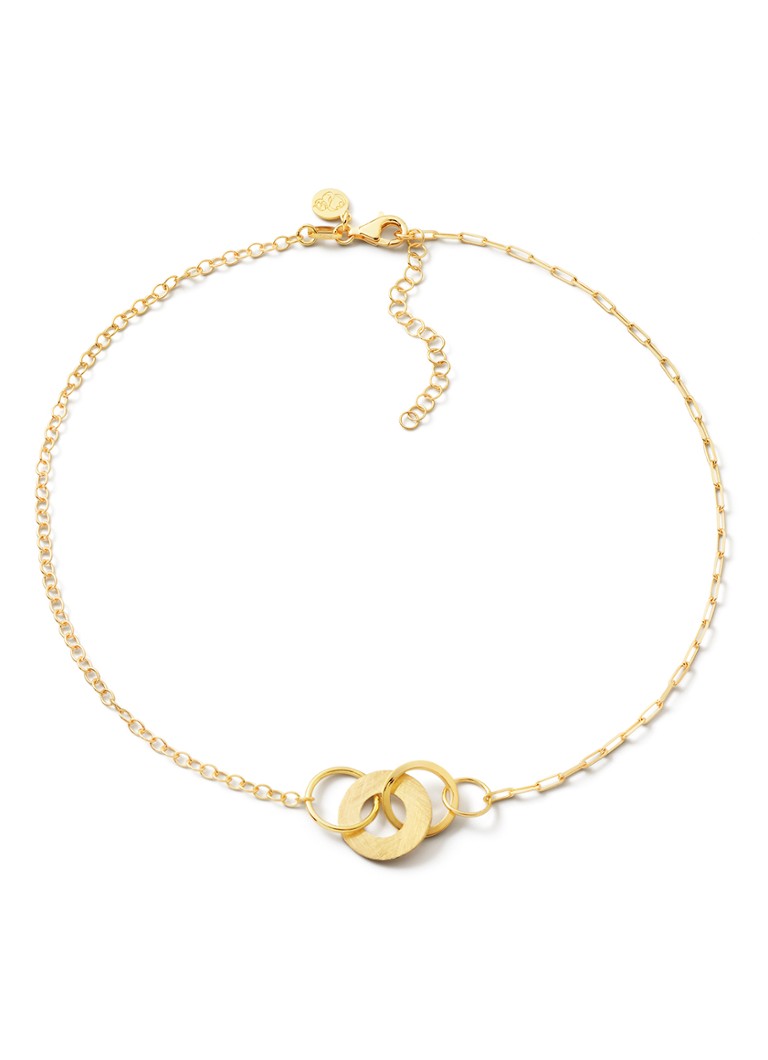 Casa Jewelry Dames Padova ketting verguld in de kleur Goud
