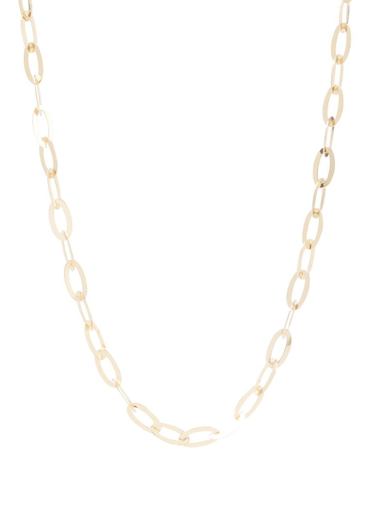 Casa Jewelry Dames Ischia ketting verguld in de kleur Goud
