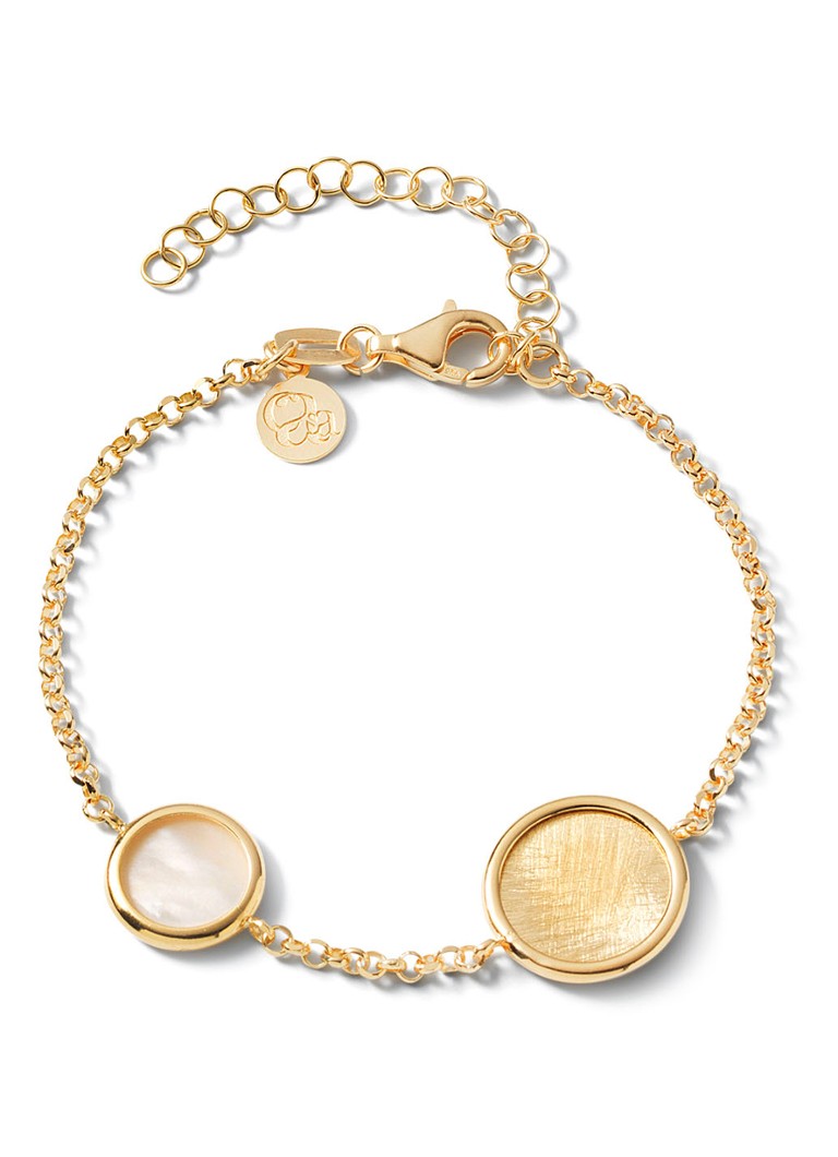 Casa Jewelry Dames Minou schakelarmband verguld in de kleur Goud