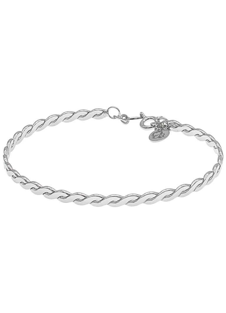 Casa Jewelry Dames Billie bangle van zilver in de kleur Zilver