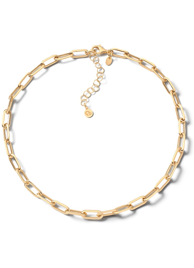 Casa Jewelry Dames Lilli ketting verguld in de kleur Goud