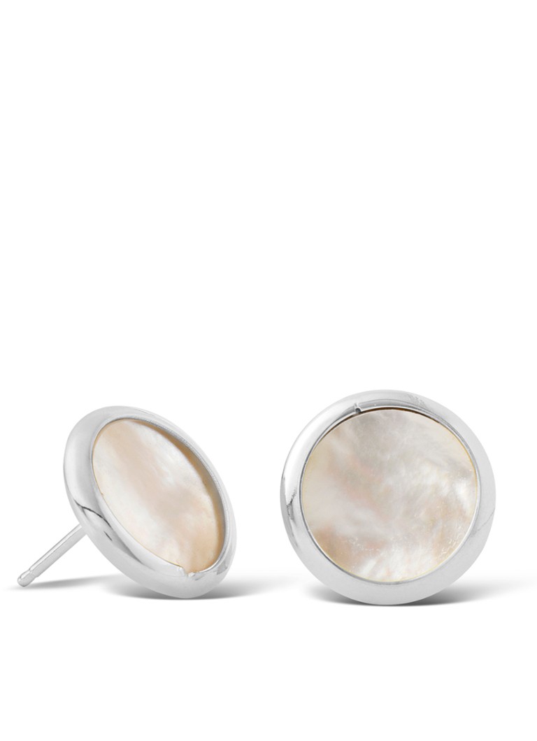 Casa Jewelry Dames Minou Mini oorstekers van zilver in de kleur Zilver