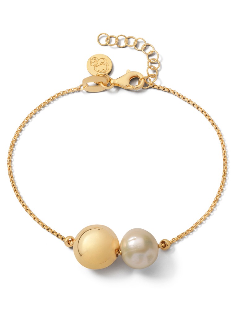 Casa Jewelry Dames Doobie armband verguld in de kleur Zilver
