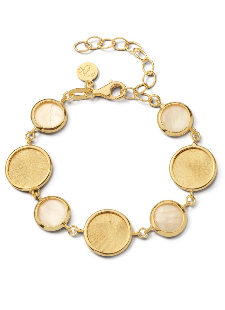 Casa Jewelry Dames Minou armband verguld in de kleur Goud