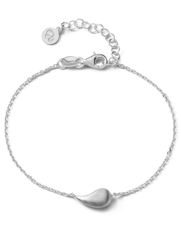 Casa Jewelry Dames Drop S Satin armband van zilver in de kleur Zilver