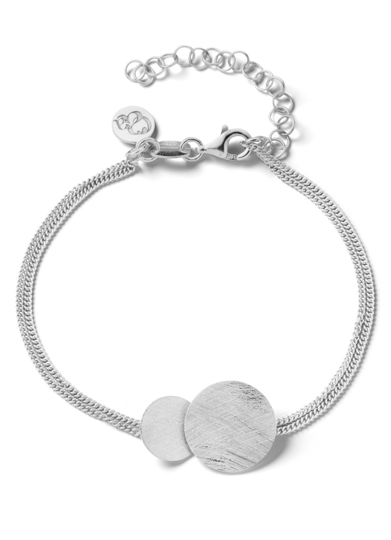 Casa Jewelry Dames Luna Mini armband van zilver in de kleur Zilver