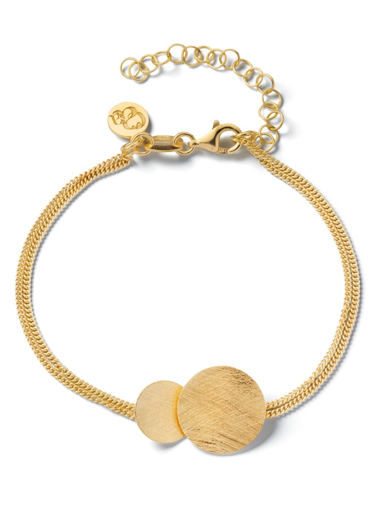Casa Jewelry Dames Luna Mini armband verguld in de kleur Goud