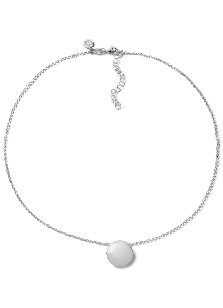 Casa Jewelry Dames Balloon Shiny ketting van zilver in de kleur Zilver