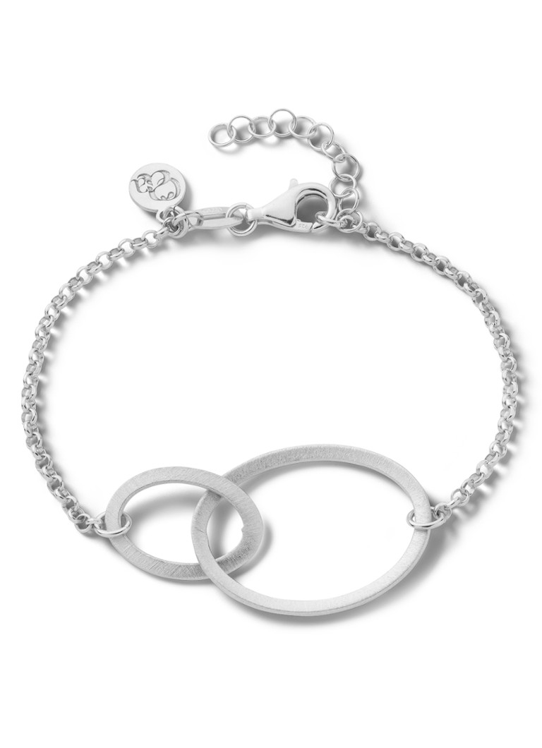 Casa Jewelry Dames Saskia S Satin armband van zilver in de kleur Zilver