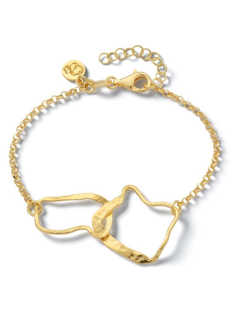 Casa Jewelry Dames Bob Ross S armband verguld in de kleur Goud