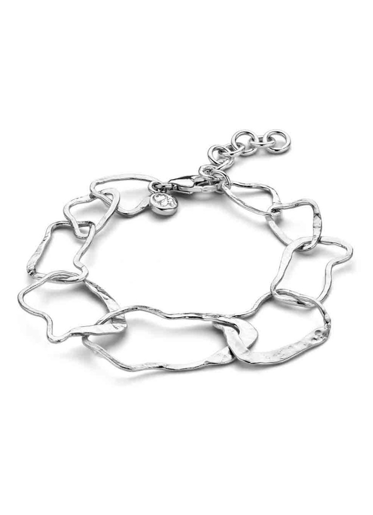 Casa Jewelry Dames Bob Ross armband van zilver in de kleur Zilver