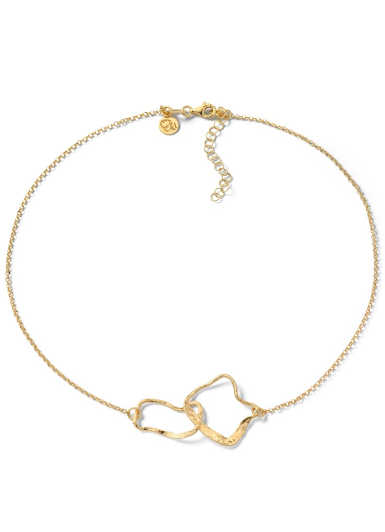 Casa Jewelry Dames Bob Ross S ketting verguld in de kleur Goud