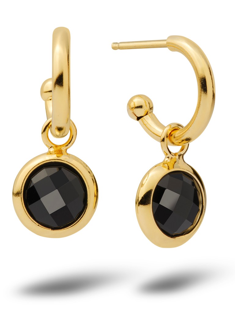Casa Jewelry Dames Jolie oorringen verguld in de kleur Goud
