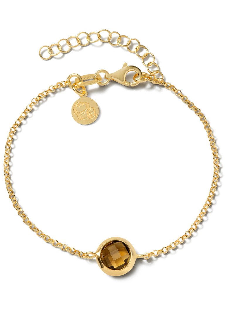 Casa Jewelry Dames Jolie armband verguld in de kleur Goud
