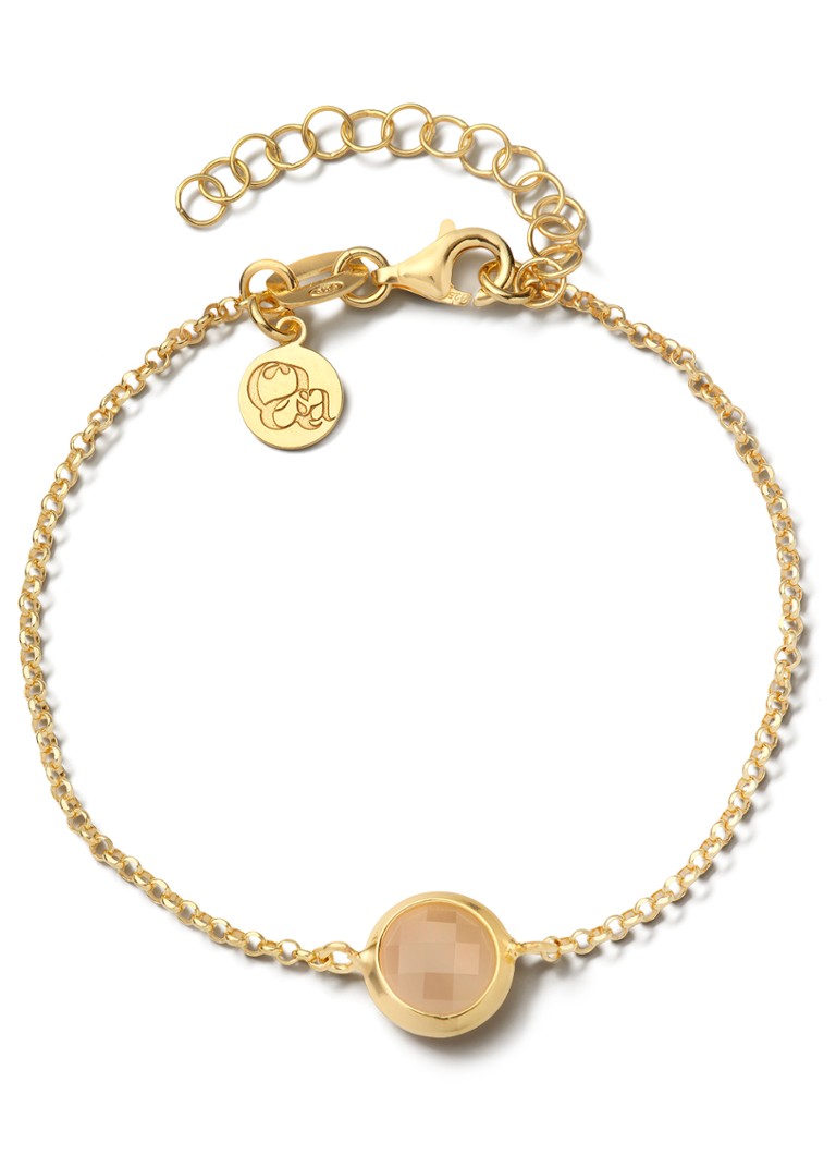 Casa Jewelry Dames Jolie armband verguld in de kleur Goud