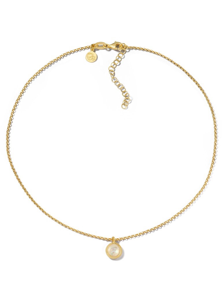 Casa Jewelry Dames Jolie ketting verguld in de kleur Goud