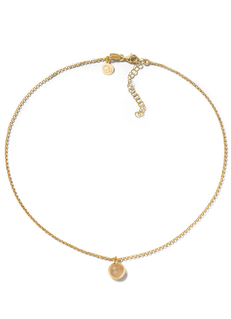 Casa Jewelry Dames Jolie ketting verguld in de kleur Goud