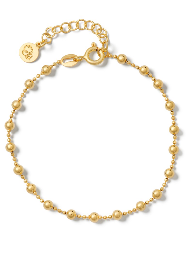 Casa Jewelry Dames Combiballs armband verguld in de kleur Goud