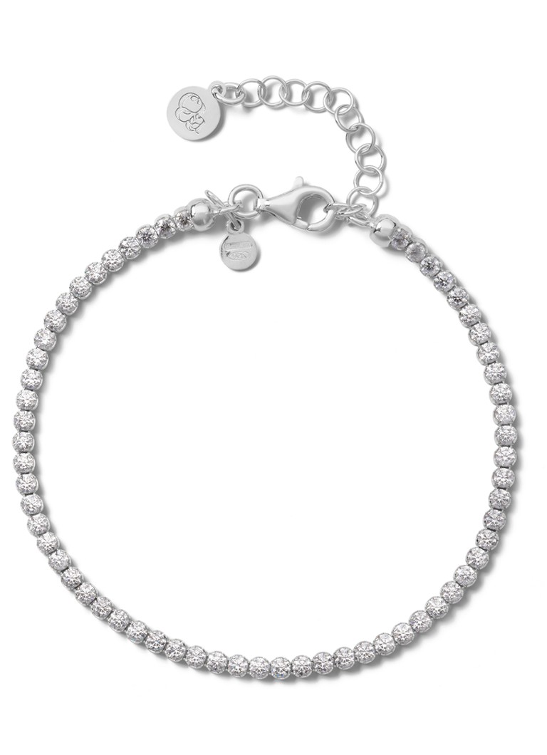 Casa Jewelry Dames Steffi armband van zilver in de kleur Zilver
