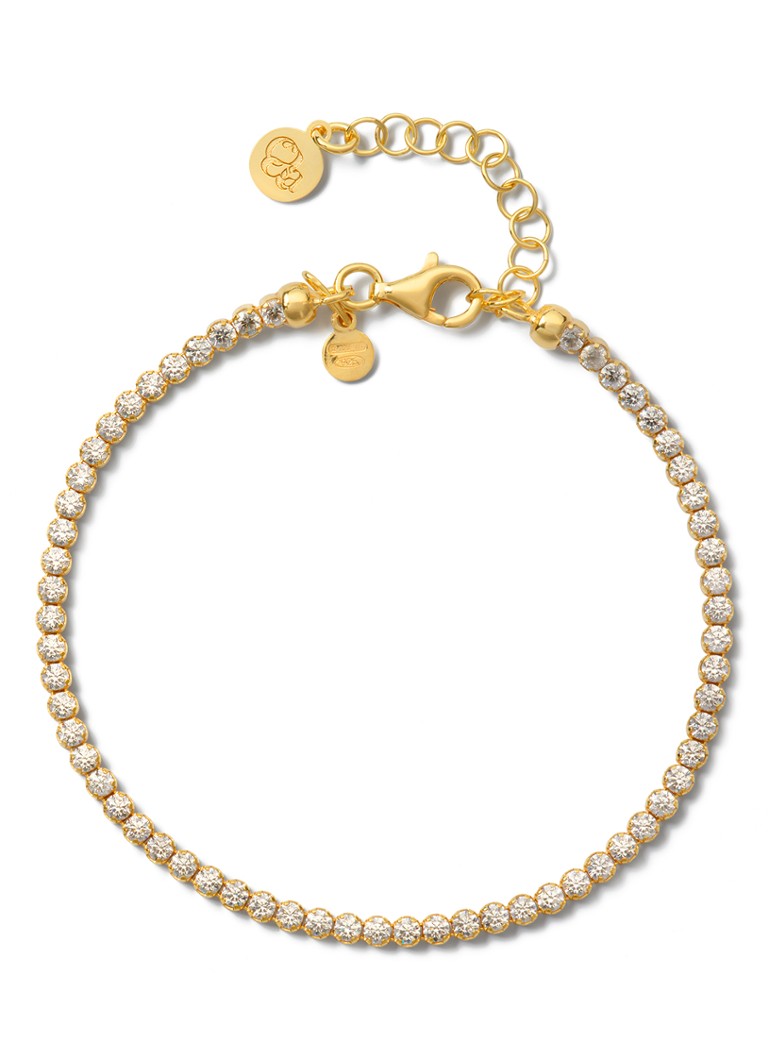 Casa Jewelry Dames Steffi armband verguld in de kleur Goud
