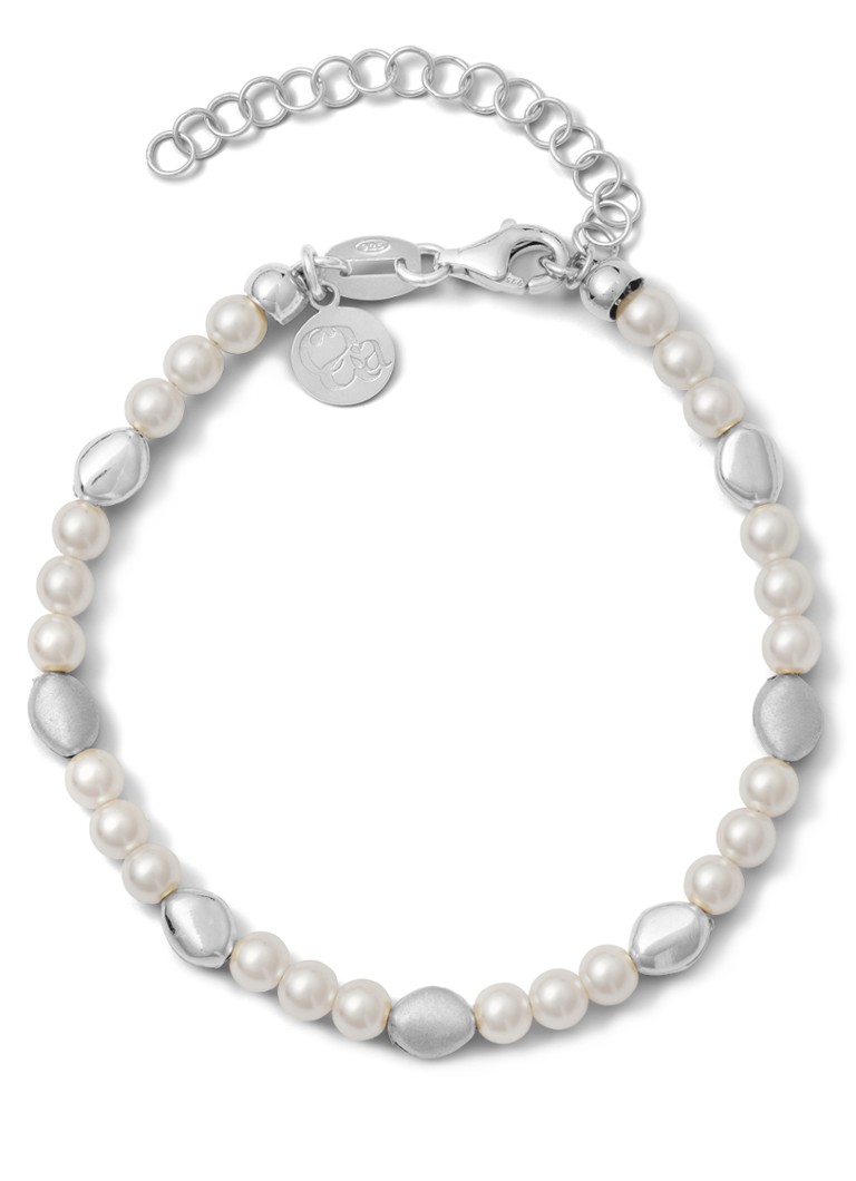 Casa Jewelry Dames Garda Pebbles armband van zilver in de kleur Zilver