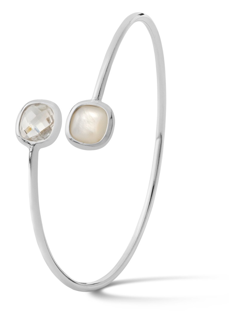 Casa Jewelry Dames Grace bangle van zilver in de kleur Zilver