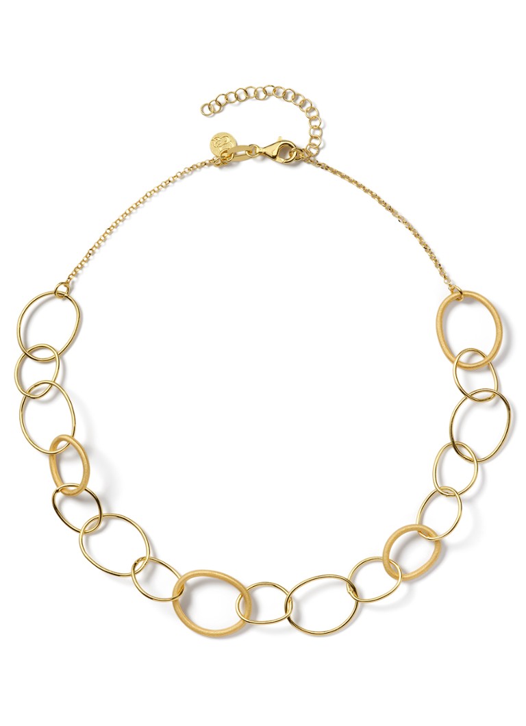 Casa Jewelry Dames Mila S ketting verguld in de kleur Goud