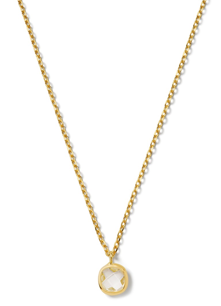 Casa Jewelry Dames Grace ketting verguld in de kleur Goud
