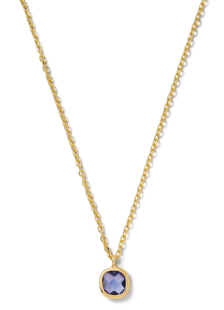 Casa Jewelry Dames Grace ketting verguld in de kleur Goud